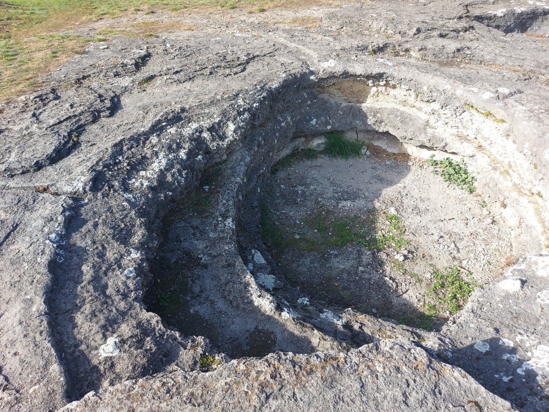 Jeden z bazénikov v RÍMSKYCH KÚPEĽOCH